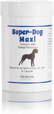 Super-Dog Maxi - Integratore per Sviluppo Massa Muscolare Cani Taglia Grande
