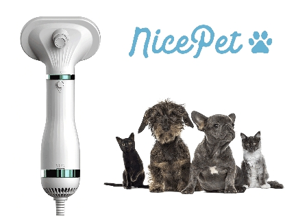 Nice Pet Spazzola Phon Silenziosa